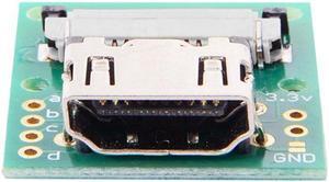 Aomoproing Raspberry PI Camera Module to HDMI Type A Male HDTV FPC Flat Cable 5cm fit for PES001