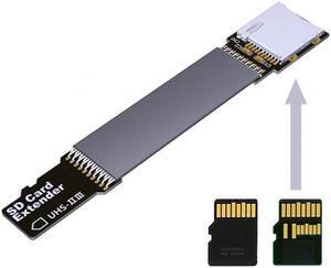 Aomoproing TF Micro SD Male Extender to TF Card Female Extension Cable Adapter Flexible SD/SDHC/SDXC UHS-III UHS-3