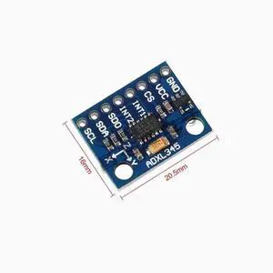 ADXL345 digital triaxial force acceleration tilt module GY-291IIC/SPI transmission sensor