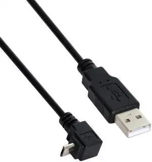 Aomoproing up angled 90 degree Micro USB Male to USB Data Charge Cable for i9500 9300 N7100