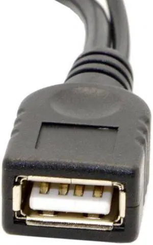 Aomoproing Type-C USB 3.1 to USB 2.0 Female OTG Data Cable with Power for Cell Phone & Tablet & Laptop & Macbook Pro