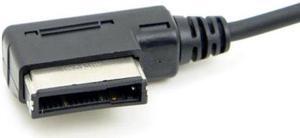 Aomoproing Media In AMI MDI to Stereo 3.5mm Audio Aux Adapter Cable For Car Mercedes Benz & iPhone & Cell Phone