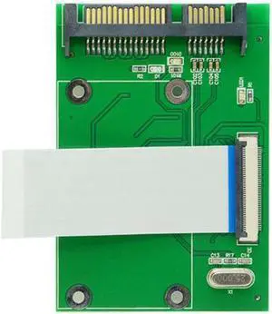 Aomoproing 40 Pin ZIF CE 1.8 Inch SSD/HDD to SATA Adapter Board with LIF Flat Cable