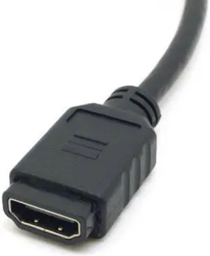 Aomoproing  High Speed HDMI 1.4 Type E Male to Type A Female Video Audio Cable 0.3m Automotive Connection System Grade Connector