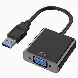 USB3.0 to VGA HD cable converter interface usb to vga multi-screen conversion cable display projector