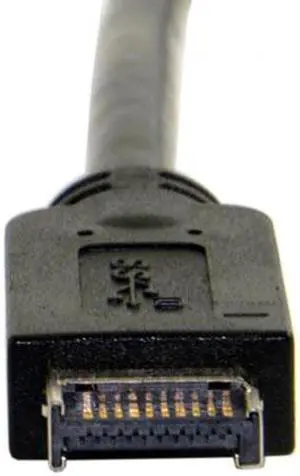 Aomoproing USB 3.1 Front Panel Header to USB-C Type-C Female Extension Cable 40cm with Panel Mount Screw