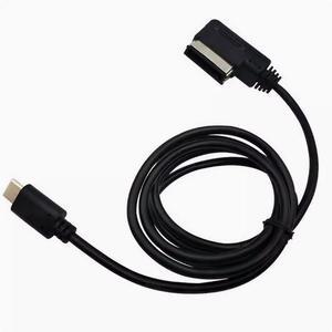 Audi AMI Volkswagen MDI to USB 3.1 USB-C letV mobile tablet car charging line 1m