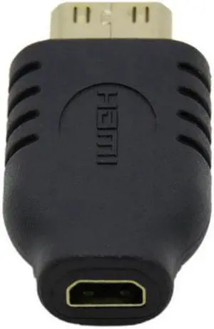 Aomoproing Type D Micro HDMI Socket Female to Type-C Mini HDMI 1.4 Male Convertor Adapter