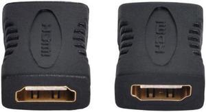 Aomoproing HDMI Female To HDMI 1.4 Female Extension Gold Converter Adapter