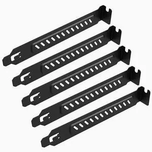 10PACK Computer case dust baffle PCIe graphics card full height baffle rear dust cooling desktop card mounting strip