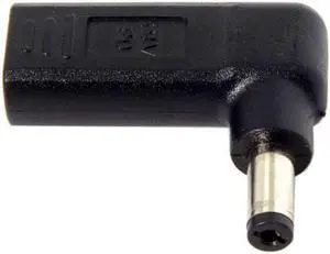 Aomoproing USB 3.1 Type C USB-C to DC 20V 5.5 2.1mm Adapter PD Emulator Trigger 90 Degree Angled