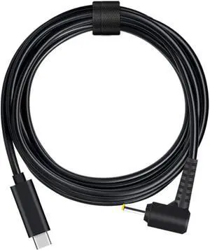 New Laptops Portable Type-C DC Power Charger Cable 1.5M 65W USB C Male to DC Male PD Fast Charging Connector Adapter Notebook PC (DC2.5x0.7MM)