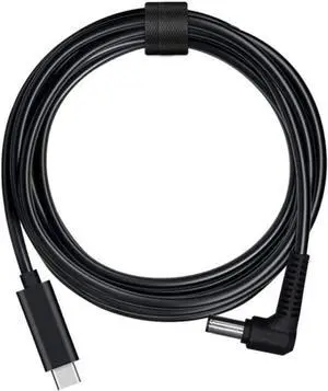 New Laptops Portable Type-C DC Power Charger Cable 1.5M 65W USB C Male to DC Male PD Fast Charging Connector Adapter Notebook PC (DC6.0x3.7MM)