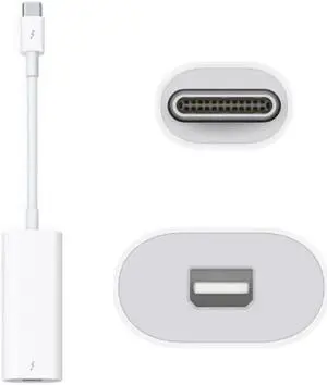 Aomoproing 40Gbps USB-C Thunderbolt 3 USB4 Port to Thunderbolt 2 Adapter for 2016 Macbook Pro Display MC914 & Hard Disk TB-026