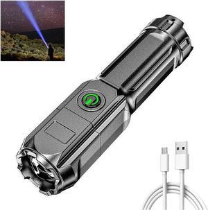 Rechargeable 990000Lm Led Flashlight Torch Zoomable Tactical Police Super Bright
