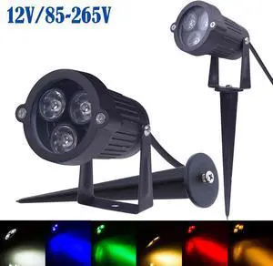 9W LED Landscape Garden Wall Yard Path Outdoor Lighting Flood Spot Light Lamp