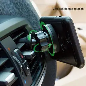 Magnetic Car Vehicle Holder Mobile Phone GPS Stand 360° Bracket Air Vent Mount