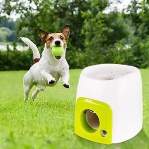 Dog Pet Toy Tennis Throwing Machine Balls Throw Device