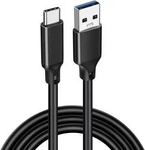 USB A to USB C 3.2 Gen Cable 10Gbps Data Transfer, Short Type-C Cable with 60W QC 3.0 Fast Charging, 3.2FT