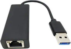 USB 3.0 to Ethernet Adapter, USB 3.0 to Gigabit Ethernet Adapter, Portable USB-A Adapter