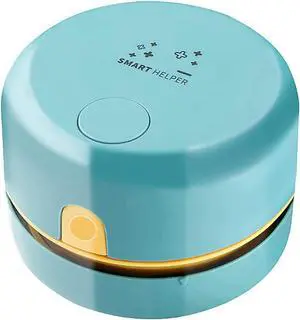 Mini Portable Handheld Cordless Tabletop Crumb Sweeper Desktop Vacuum Cleaner, Cleaning Hairs, Crumbs, Computer Keyboard