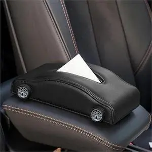 PU Leather Car Tissue Holder, Cool Sports Car Shape Tissue Box for Car Armrest & Dashboard, Stylish Automobile Interior Accessory for Vehicle Decoration PU Leather Car Tissue Holder, Cool Sports Car Shape Tissue Box for Car Armrest & Dashboard, Stylish Automobile Interior Accessory for Vehicle Decoration