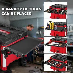 Foldable Magnetic Side Mount Workbench Tray, No-Drill Installation Anti-Rust Heavy-Duty Tool Storage Holder for Garage Workshop Tools Organization Foldable Magnetic Side Mount Workbench Tray, No-Drill Installation Anti-Rust Heavy-Duty Tool Storage Holder for Garage Workshop Tools Organization
