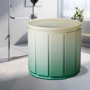 No-Install Foldable Bathtub, One-Second Quick Open Portable Bath Tub, Collapsible Freestanding Shower Tub for Adults Kids, Indoor Outdoor Portable Soaking Bath Barrel No-Install Foldable Bathtub, One-Second Quick Open Portable Bath Tub, Collapsible Freestanding Shower Tub for Adults Kids, Indoor Outdoor Portable Soaking Bath Barrel