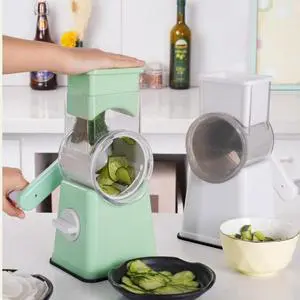 Durable Plastic Manual Rotary Slicer with Blades, No Power Required Vegetable Cheese Grater, Multifunctional Slicer Shredder Chopper for Fast Food Prep, Compact & All-Season Available Durable Plastic Manual Rotary Slicer with Blades, No Power Required Vegetable Cheese Grater, Multifunctional Slicer Shredder Chopper for Fast Food Prep, Compact & All-Season Available