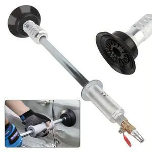 Pneumatic Dent Puller Suction Cup with Metal Slide Hammer, Car Body Repair Tool Kit, Automotive Maintenance Accessory for Vehicle Dent Restoration Pneumatic Dent Puller Suction Cup with Metal Slide Hammer, Car Body Repair Tool Kit, Automotive Maintenance Accessory for Vehicle Dent Restoration