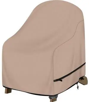 Round Patio Table Cover, HeavyDuty Oxford Fabric Waterproof UVResistant Khaki Outdoor Round Table Furniture Protector Round Patio Table Cover, HeavyDuty Oxford Fabric Waterproof UVResistant Khaki Outdoor Round Table Furniture Protector