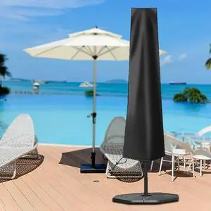 Outdoor umbrella cover, only selling the cover. Outdoor umbrella accessory sunshade cloth, outdoor umbrella storage, dust-proof and water-proof. Outdoor umbrella cover, only selling the cover. Outdoor umbrella accessory sunshade cloth, outdoor umbrella storage, dust-proof and water-proof.