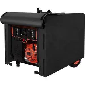 Generator Cover, HeavyDuty Black Oxford Fabric Waterproof UVResistant Portable Generator Protector with HookandLoop Access Opening Generator Cover, HeavyDuty Black Oxford Fabric Waterproof UVResistant Portable Generator Protector with HookandLoop Access Opening