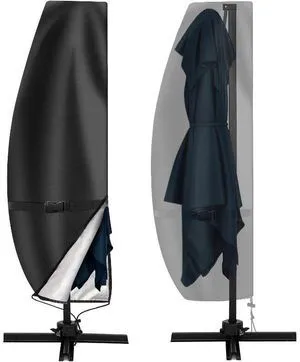 Black Banana Umbrella Protector, TearResistant AllSeason Outdoor Cover for Offset Hanging Patio Umbrella Black Banana Umbrella Protector, TearResistant AllSeason Outdoor Cover for Offset Hanging Patio Umbrella