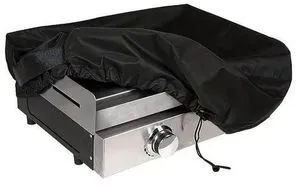 Black Tabletop Grill Cover, HeavyDuty Oxford Fabric Portable Countertop BBQ Griddle Protector with Drawstring & Carry Handle Black Tabletop Grill Cover, HeavyDuty Oxford Fabric Portable Countertop BBQ Griddle Protector with Drawstring & Carry Handle
