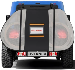 AllWeather Hitch Bike Cover, Dustproof Windproof Bicycle Protective Cover with Tail Light Visible Mesh and Reflective Strips AllWeather Hitch Bike Cover, Dustproof Windproof Bicycle Protective Cover with Tail Light Visible Mesh and Reflective Strips