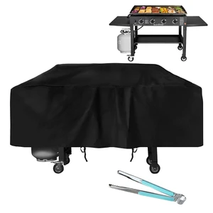 Patio BBQ Grill Dustproof Protective Cover, Universal Waterproof Flat Top Griddle Cover, Weather Resistant Outdoor Griddle Cover Compatible with Blackstone Griddle Patio BBQ Grill Dustproof Protective Cover, Universal Waterproof Flat Top Griddle Cover, Weather Resistant Outdoor Griddle Cover Compatible with Blackstone Griddle