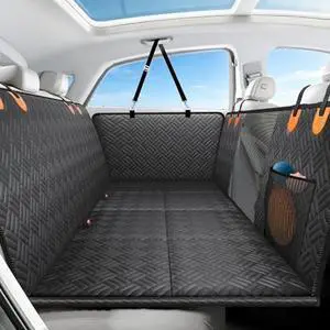 SUV Cargo Liner for Dogs, Waterproof AntiScratch Pet Trunk Seat Cover, NonSlip Dog Cargo Mat with Side Walls, Durable Pet Cargo Protector for SUV, Truck & Van SUV Cargo Liner for Dogs, Waterproof AntiScratch Pet Trunk Seat Cover, NonSlip Dog Cargo Mat with Side Walls, Durable Pet Cargo Protector for SUV, Truck & Van