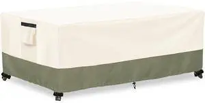 Beige & Lime Green Prep Table Cover,36"L x 24"W x 16"H,Weatherproof Outdoor Table Protector with Black Mesh Side Vents, Black Handles, 4 Corner Buckles, Bottom Drawstring, Black Edge Binding Beige & Lime Green Prep Table Cover,36"L x 24"W x 16"H,Weatherproof Outdoor Table Protector with Black Mesh Side Vents, Black Handles, 4 Corner Buckles, Bottom Drawstring, Black Edge Binding