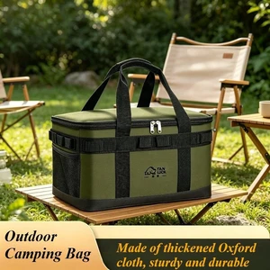 Multifunctional Outdoor Camping Bag, Large Capacity Portable Travel Storage Bag, Sturdy Durable Camping Gear Bag with Stylish Appearance Multifunctional Outdoor Camping Bag, Large Capacity Portable Travel Storage Bag, Sturdy Durable Camping Gear Bag with Stylish Appearance