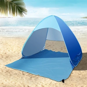 Pop Up Beach Tent, Automatic Instant Portable Sun Shelter, 2-3 Person Lightweight Beach Shade Tent with UV Protection, Waterproof Windproof for Beach, Camping, Picnic Pop Up Beach Tent, Automatic Instant Portable Sun Shelter, 2-3 Person Lightweight Beach Shade Tent with UV Protection, Waterproof Windproof for Beach, Camping, Picnic