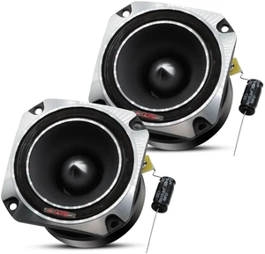 5 CORE Tweeters Speakers Car Audio Pair 600W Combined Peak 4 Ohm 3.5 Inch Aluminum Super Bullet Tuiters para Sonido para Carro - TW BLT 150 CH Pair 5 CORE Tweeters Speakers Car Audio Pair 600W Combined Peak 4 Ohm 3.5 Inch Aluminum Super Bullet Tuiters para Sonido para Carro - TW BLT 150 CH Pair
