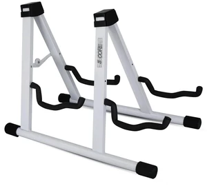 5 Core Double Guitar Stand Floor Adjustable Heavy Duty A Frame Universal Folding Acoustic Electric Bass Mandolin Banjo Violin Holder Stands For On Stage Studio GSS 2N1 WH 5 Core Double Guitar Stand Floor Adjustable Heavy Duty A Frame Universal Folding Acoustic Electric Bass Mandolin Banjo Violin Holder Stands For On Stage Studio GSS 2N1 WH
