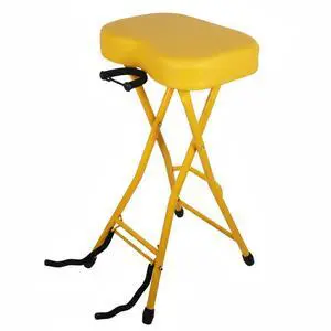 5Core Guitar Stool 3.15" Padded Chair Foldable Heavy Duty Music Seat Built in Foot Rest Guitar Stand 5Core Guitar Stool 3.15" Padded Chair Foldable Heavy Duty Music Seat Built in Foot Rest Guitar Stand