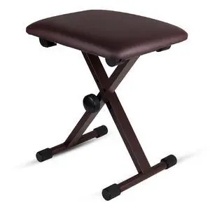 5 Core Keyboard Bench 2 Inch Padded Cushioned Piano Stool Height Adjustable Guitar Seat Folding Portable Musician Chair w Nonslip Rubber Feet Black - KBB 02 BLK 5 Core Keyboard Bench 2 Inch Padded Cushioned Piano Stool Height Adjustable Guitar Seat Folding Portable Musician Chair w Nonslip Rubber Feet Black - KBB 02 BLK