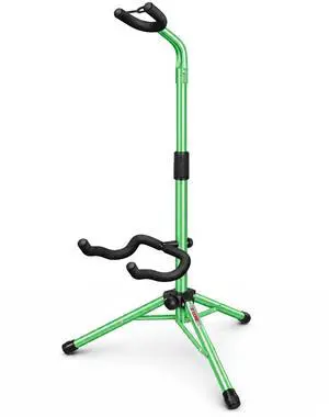 5 Core Guitar Stand Floor Adjustable Heavy Duty w Neck Holder Universal Supports for Acoustic Electric Classic Bass Instrument Folding Portable Green - GSH HD GR 5 Core Guitar Stand Floor Adjustable Heavy Duty w Neck Holder Universal Supports for Acoustic Electric Classic Bass Instrument Folding Portable Green - GSH HD GR