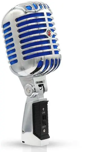 5 Core Professional Vintage Microphone for Singing Dynamic Super Cardiod XLR Old Retro Vocal Mic Stage Unidirectional Classic Studio Microfono Recording Wired Corded for Live Performance - RTRO MIC CH 5 Core Professional Vintage Microphone for Singing Dynamic Super Cardiod XLR Old Retro Vocal Mic Stage Unidirectional Classic Studio Microfono Recording Wired Corded for Live Performance - RTRO MIC CH