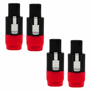 5Core Speakon Adapter High Quality Audio Jack Male Audio Pin Speaker Adapter Connector 5Core Speakon Adapter High Quality Audio Jack Male Audio Pin Speaker Adapter Connector