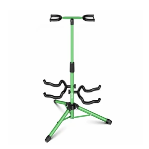 5 Core Guitar Stand Adjustable Double Guitars Stands Floor w Neck Holder for Acoustic Electric Bass 5 Core Guitar Stand Adjustable Double Guitars Stands Floor w Neck Holder for Acoustic Electric Bass