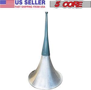 5 Core 22 inch Aluminum Indoor Outdoor Trumpet PA Horn Speaker Long Range Waterproof Reflex Horn TH 22
